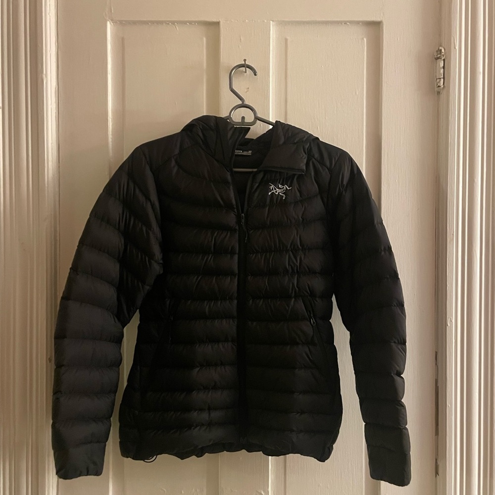 Arcteryx Cerium LT Hoody black size small